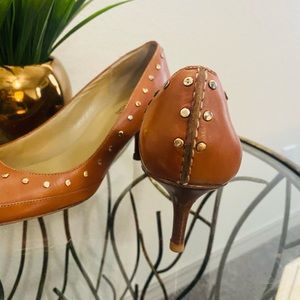 Leather Michael Kors shoes, no stains no scratches